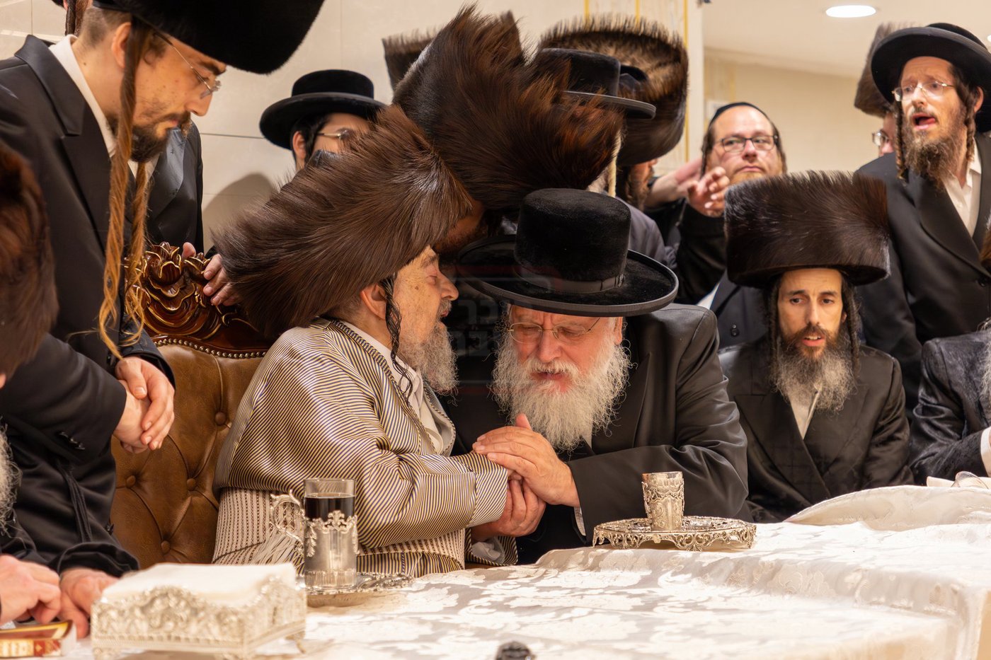 שמחת נישואי נין הגה"צ רבי יעקב מאיר שכטר