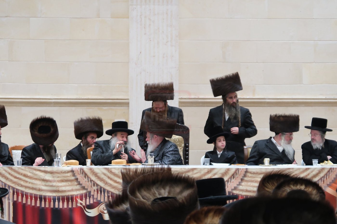 שמחת בר המצוה לנכד האדמו"ר מפרמישלאן ואב"ד אלדשטאט 