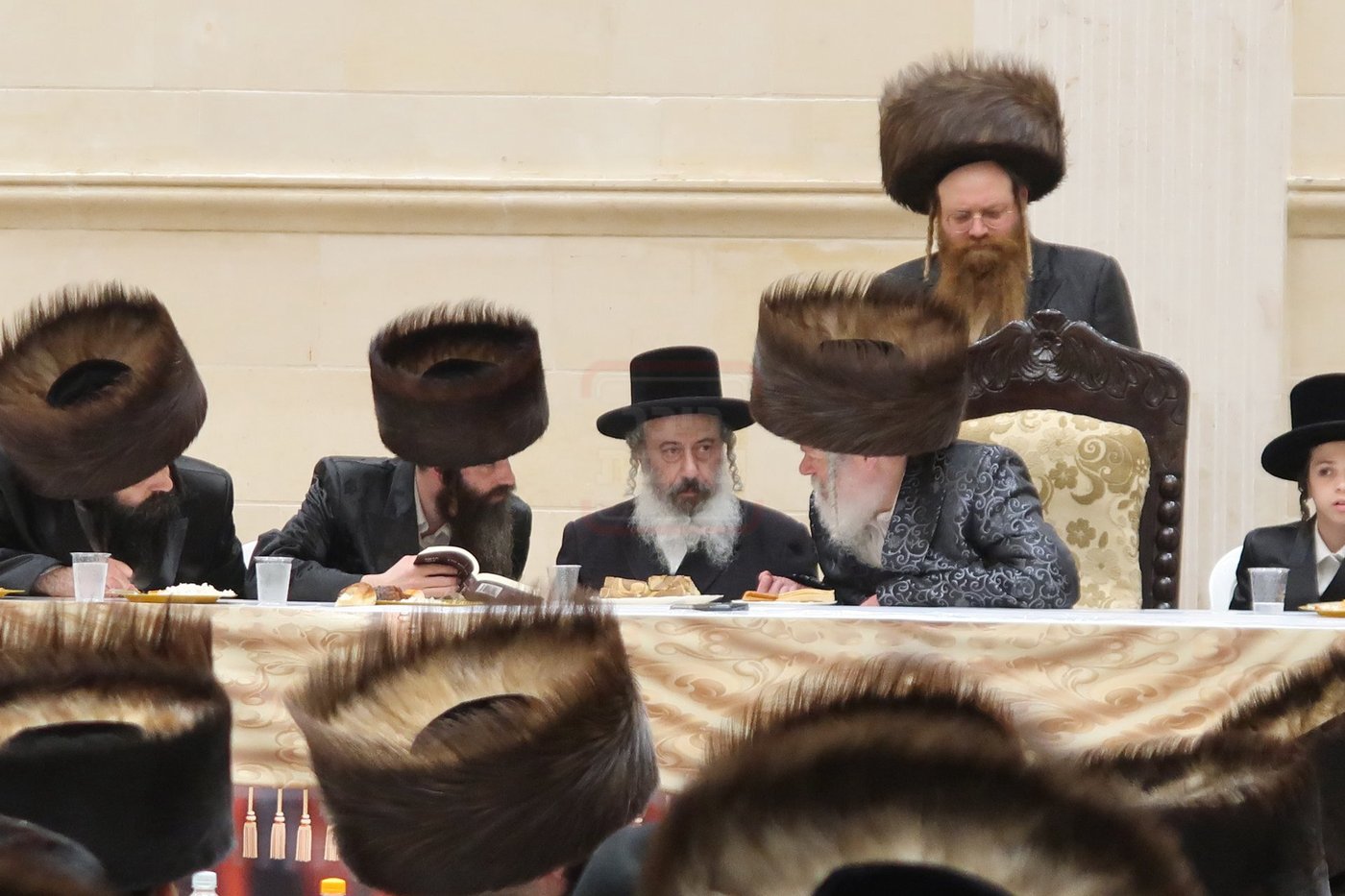 שמחת בר המצוה לנכד האדמו"ר מפרמישלאן ואב"ד אלדשטאט 
