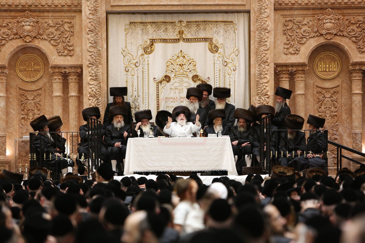 נעילת החג ר"ה בחצה"ק ויז'ניץ