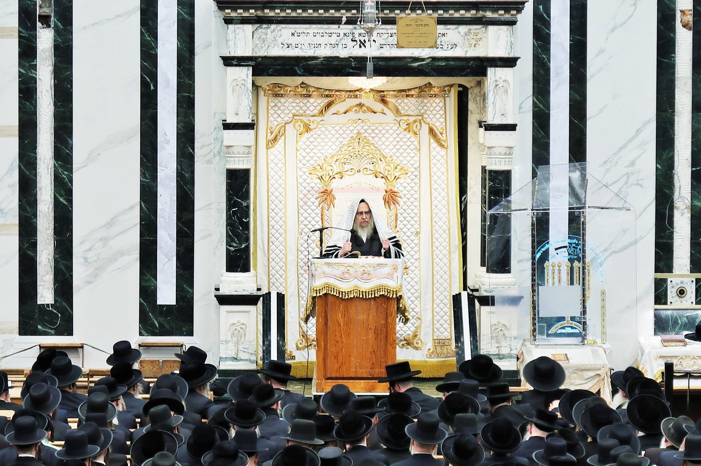 האדמו"ר מסאטמר בדרשת שבת שובה