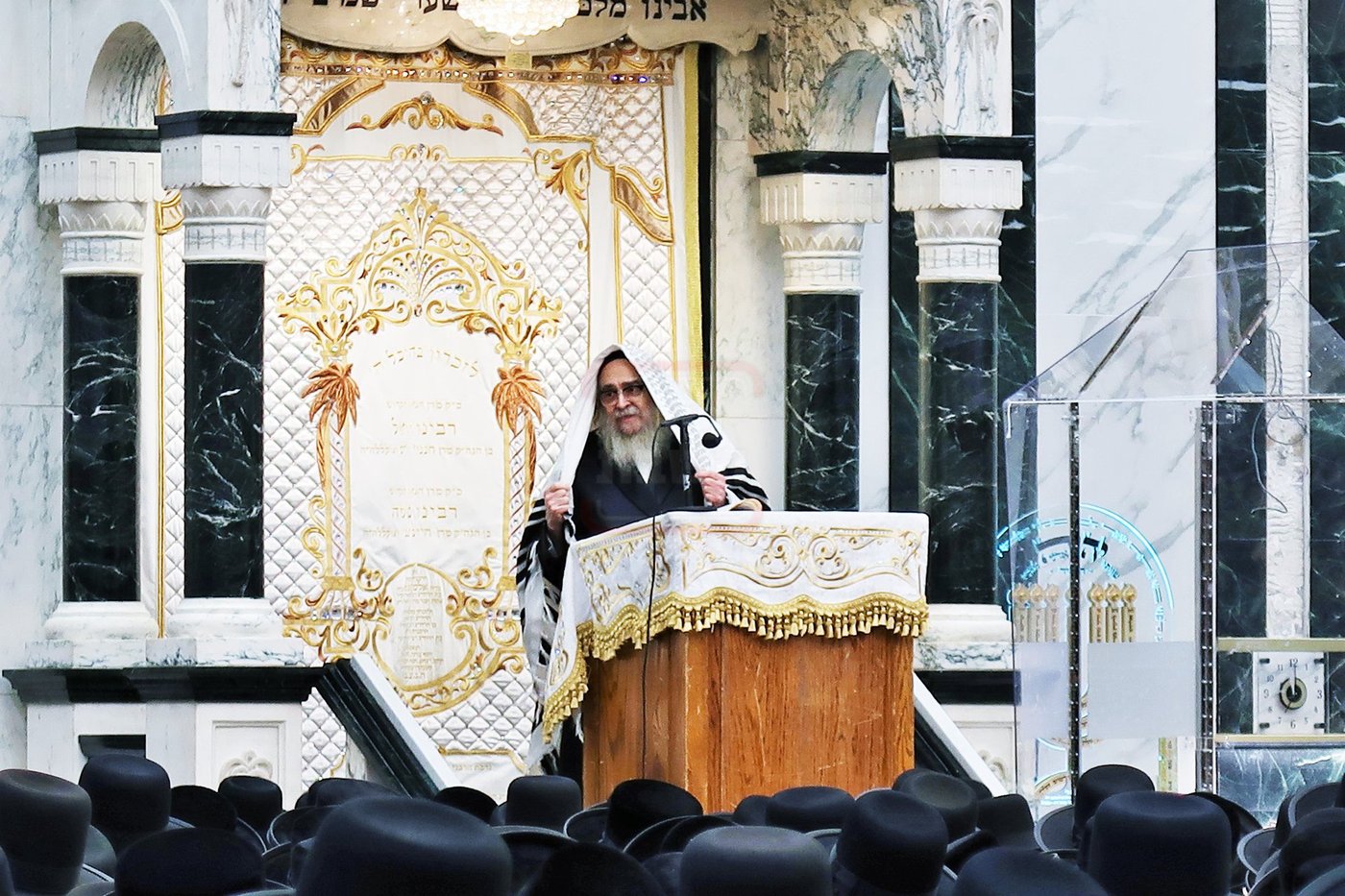 האדמו"ר מסאטמר בדרשת שבת שובה