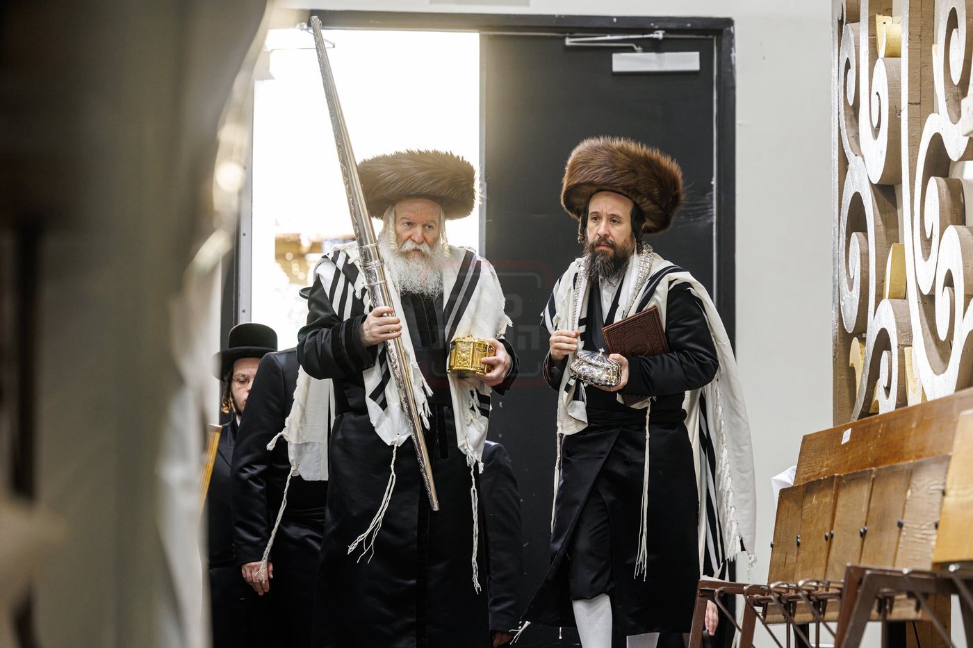 חג הסוכות ושמחת תורה בחצה"ק באבוב