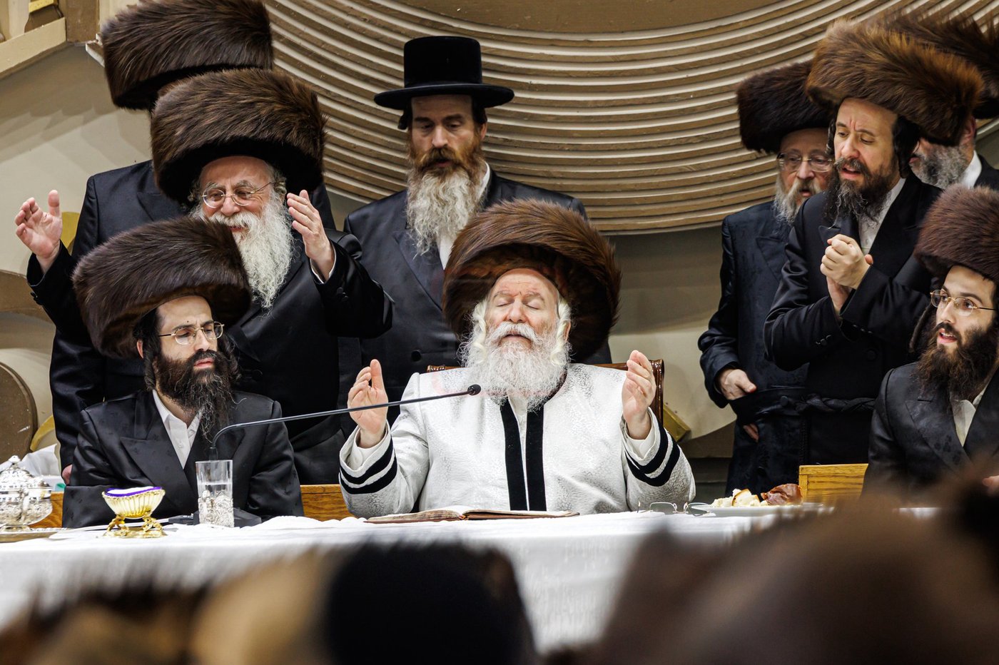הושענא רבה בחצה"ק באבוב