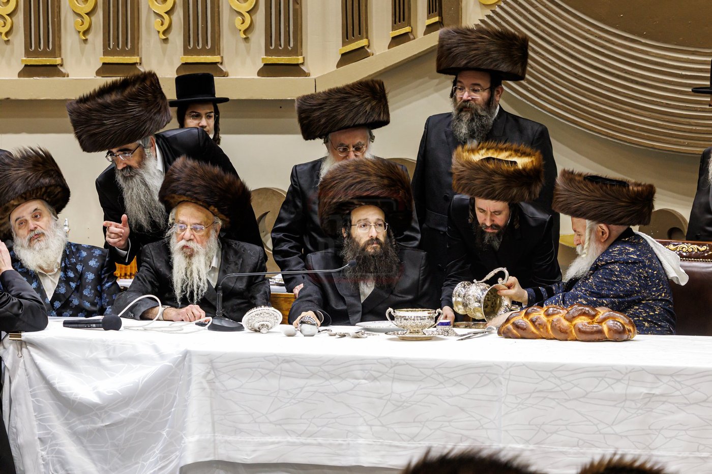 חג הסוכות ושמחת תורה בחצה"ק באבוב