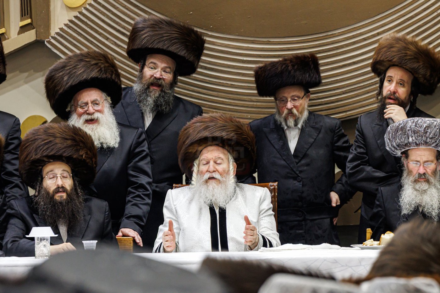 הושענא רבה בחצה"ק באבוב