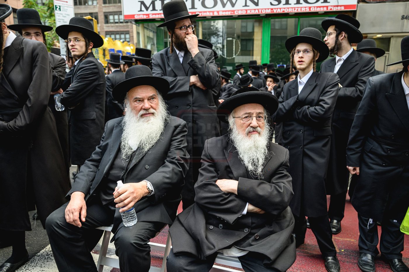 עצרת הרבבות נגד גזירת הגיוס במנהטן