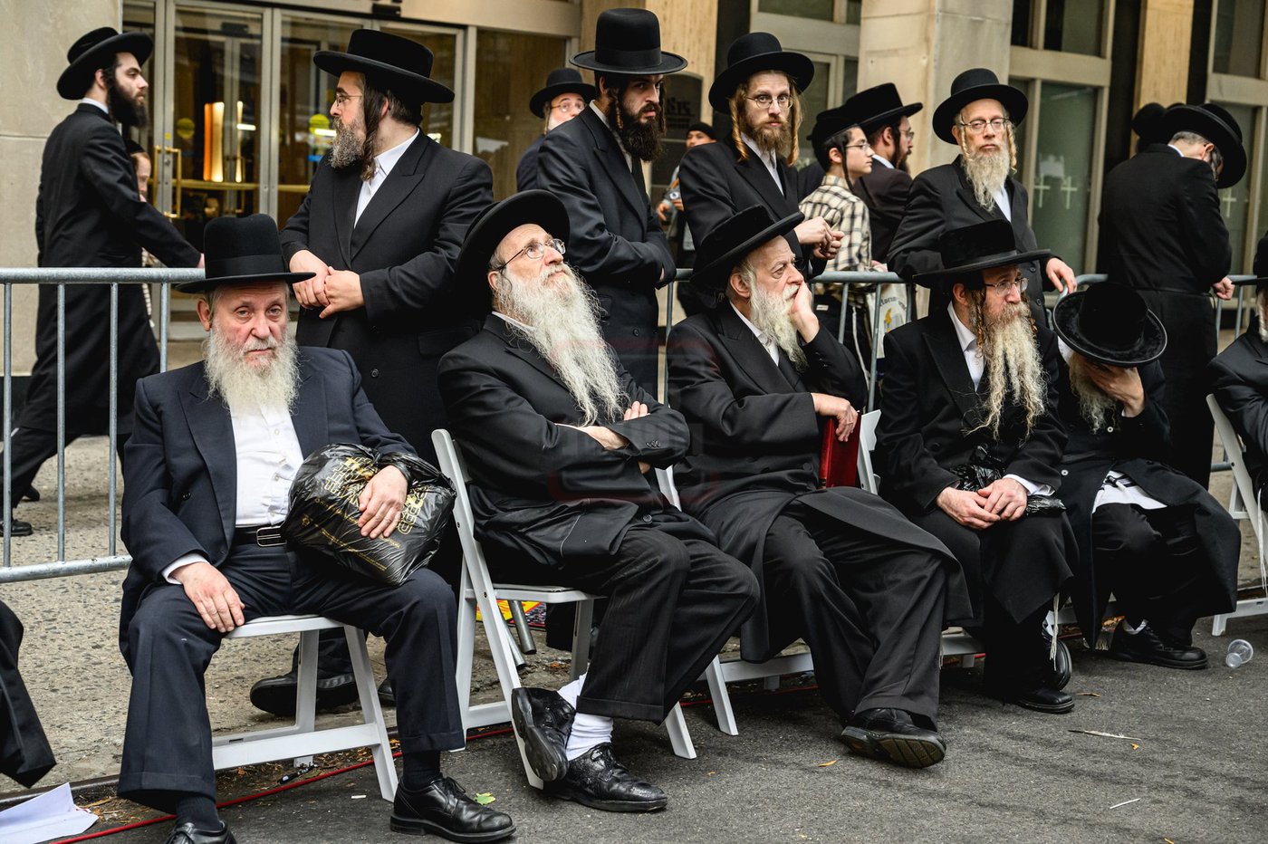 עצרת הרבבות נגד גזירת הגיוס במנהטן