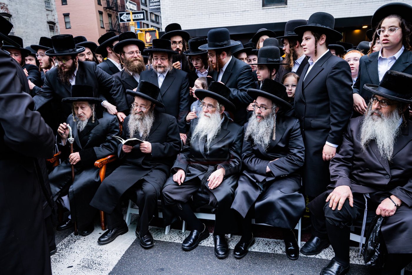 עצרת הרבבות נגד גזירת הגיוס במנהטן
