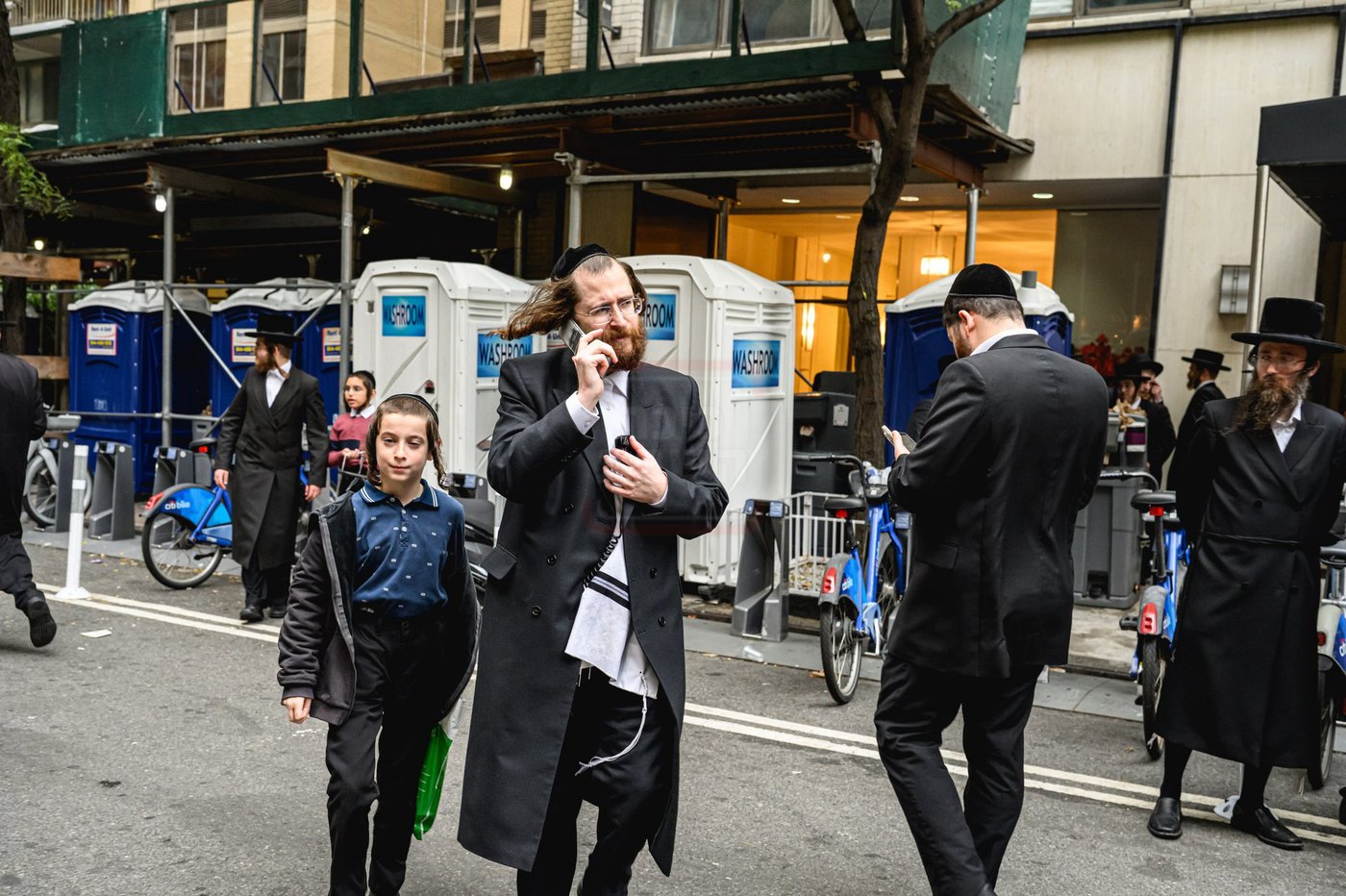עצרת הרבבות נגד גזירת הגיוס במנהטן