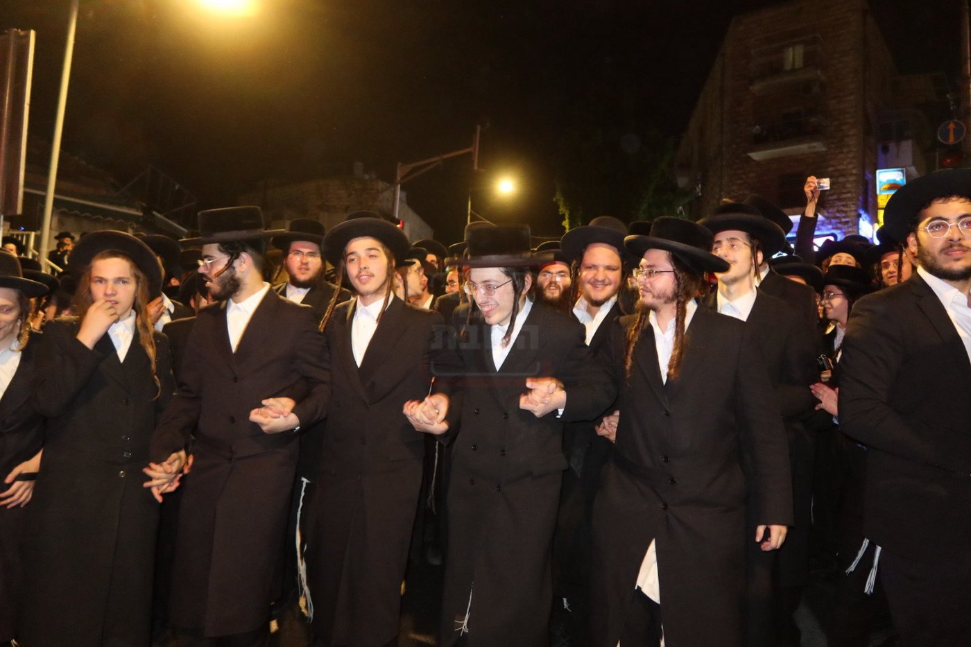 מעמד האדיר של קבלת פנים לאסיר הרב אריה מרדכי רבינוביץ 