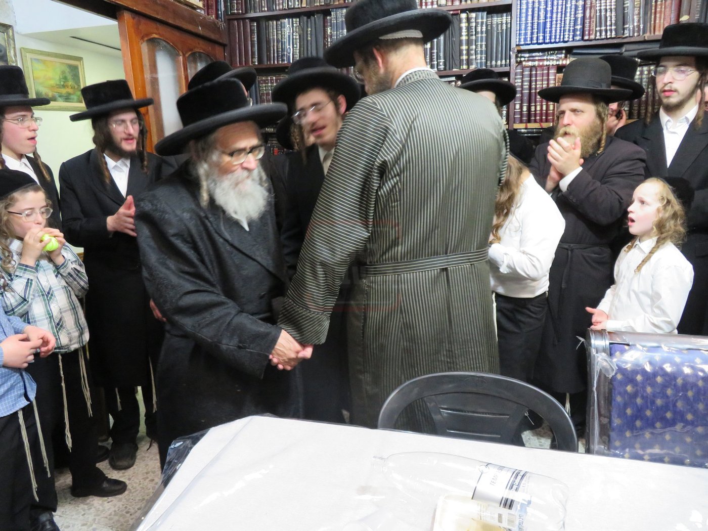 מעמד האדיר של קבלת פנים לאסיר הרב אריה מרדכי רבינוביץ 