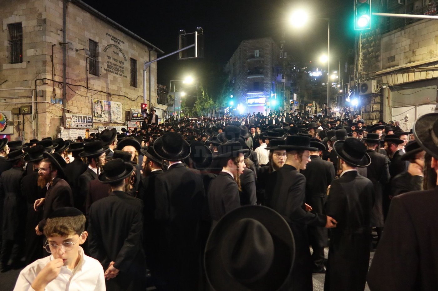 מעמד האדיר של קבלת פנים לאסיר הרב אריה מרדכי רבינוביץ 