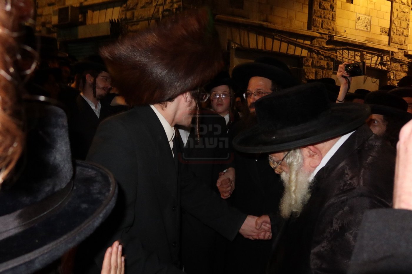 מעמד האדיר של קבלת פנים לאסיר הרב אריה מרדכי רבינוביץ 