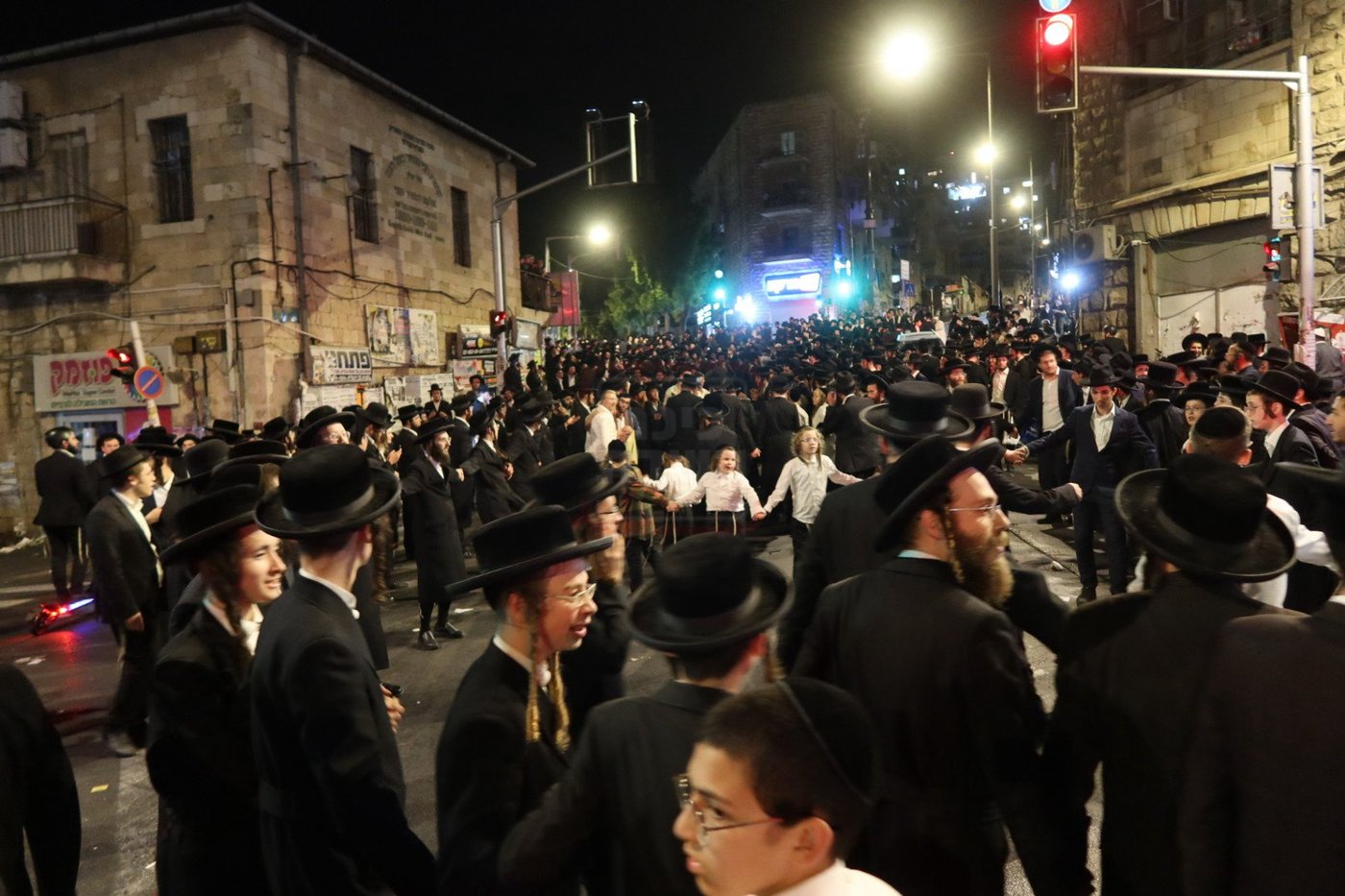 מעמד האדיר של קבלת פנים לאסיר הרב אריה מרדכי רבינוביץ 