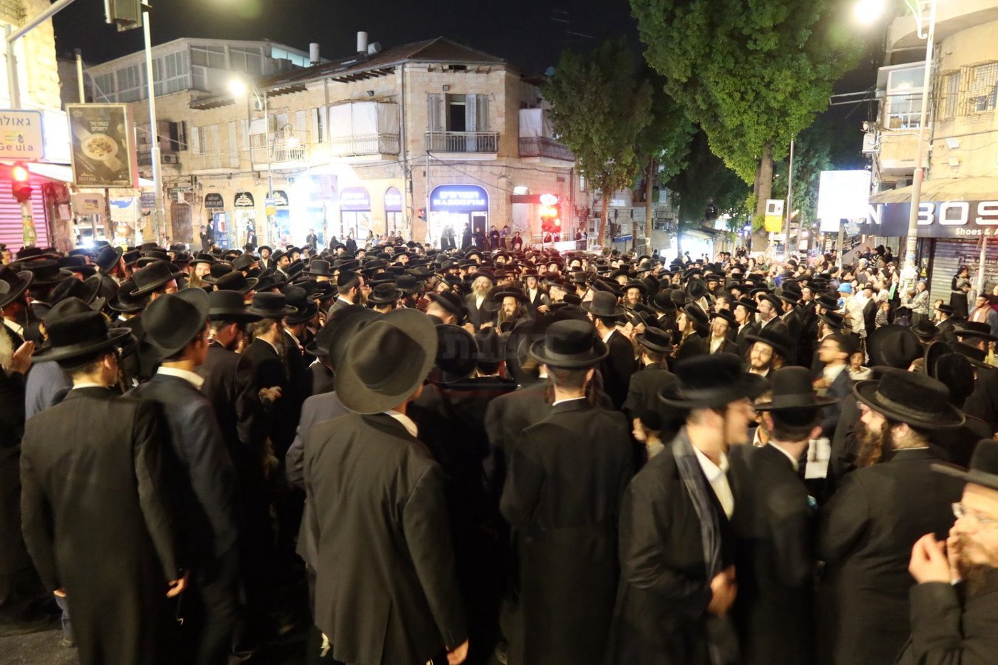 מעמד האדיר של קבלת פנים לאסיר הרב אריה מרדכי רבינוביץ 