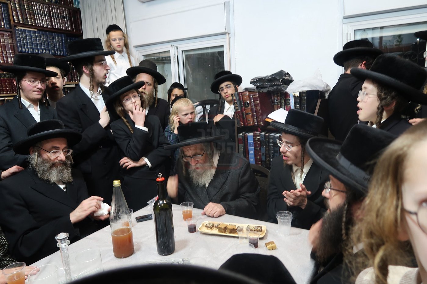 מעמד האדיר של קבלת פנים לאסיר הרב אריה מרדכי רבינוביץ 