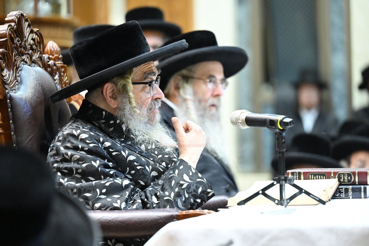 האדמו"ר מסאטמר בביקור בבני ברק