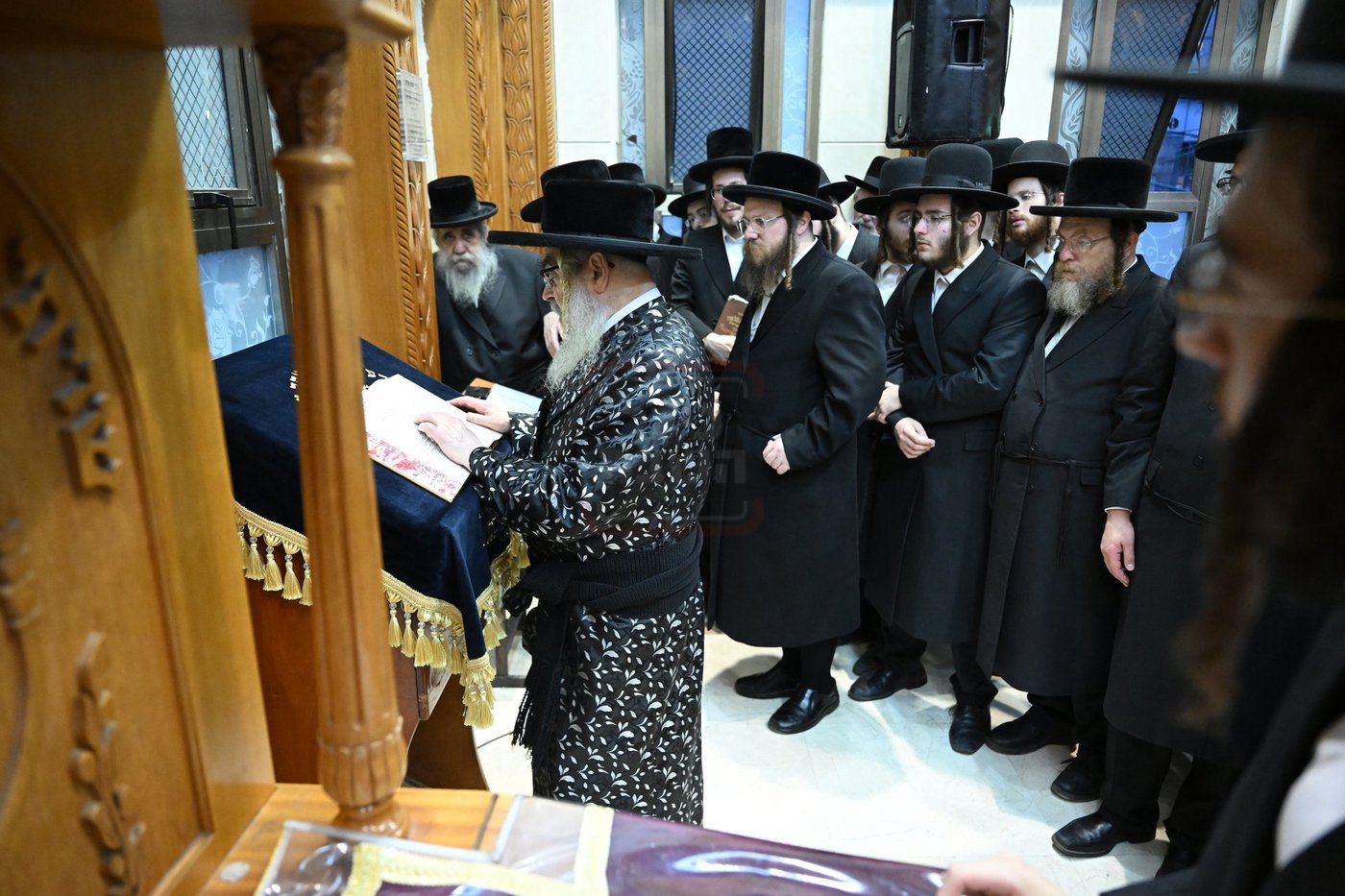 האדמו"ר מסאטמר בביקור בבני ברק