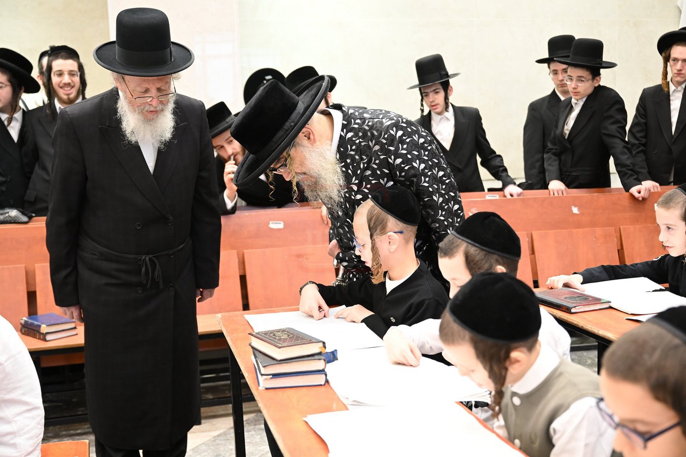 האדמו"ר מסאטמר בביקור בבני ברק