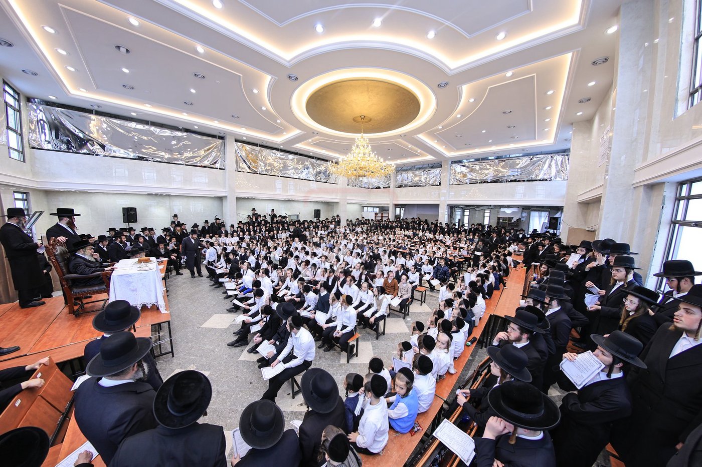 האדמו"ר מסאטמר בביקור בבני ברק