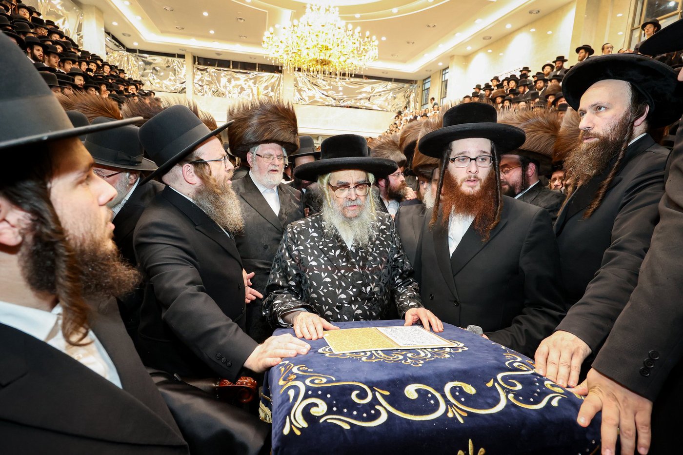 האדמו"ר מסאטמר בביקור בבני ברק