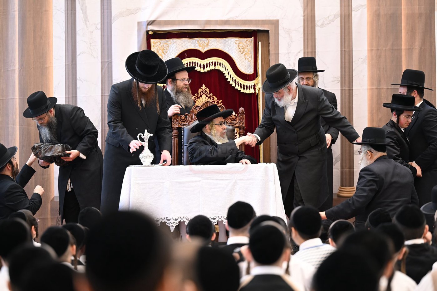 האדמו"ר מסאטמר בביקור בבני ברק