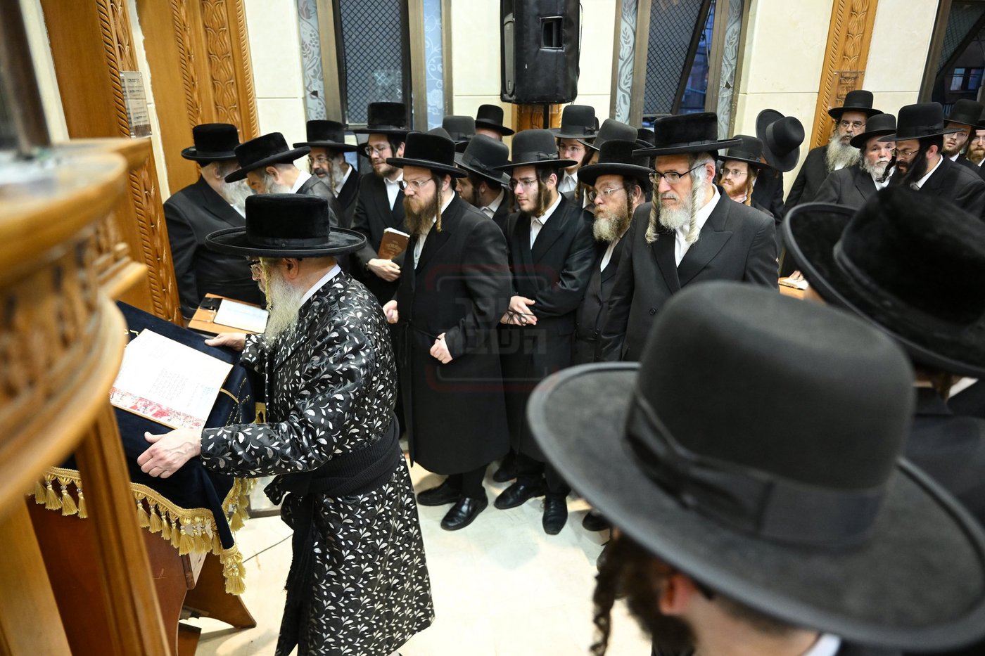 האדמו"ר מסאטמר בביקור בבני ברק