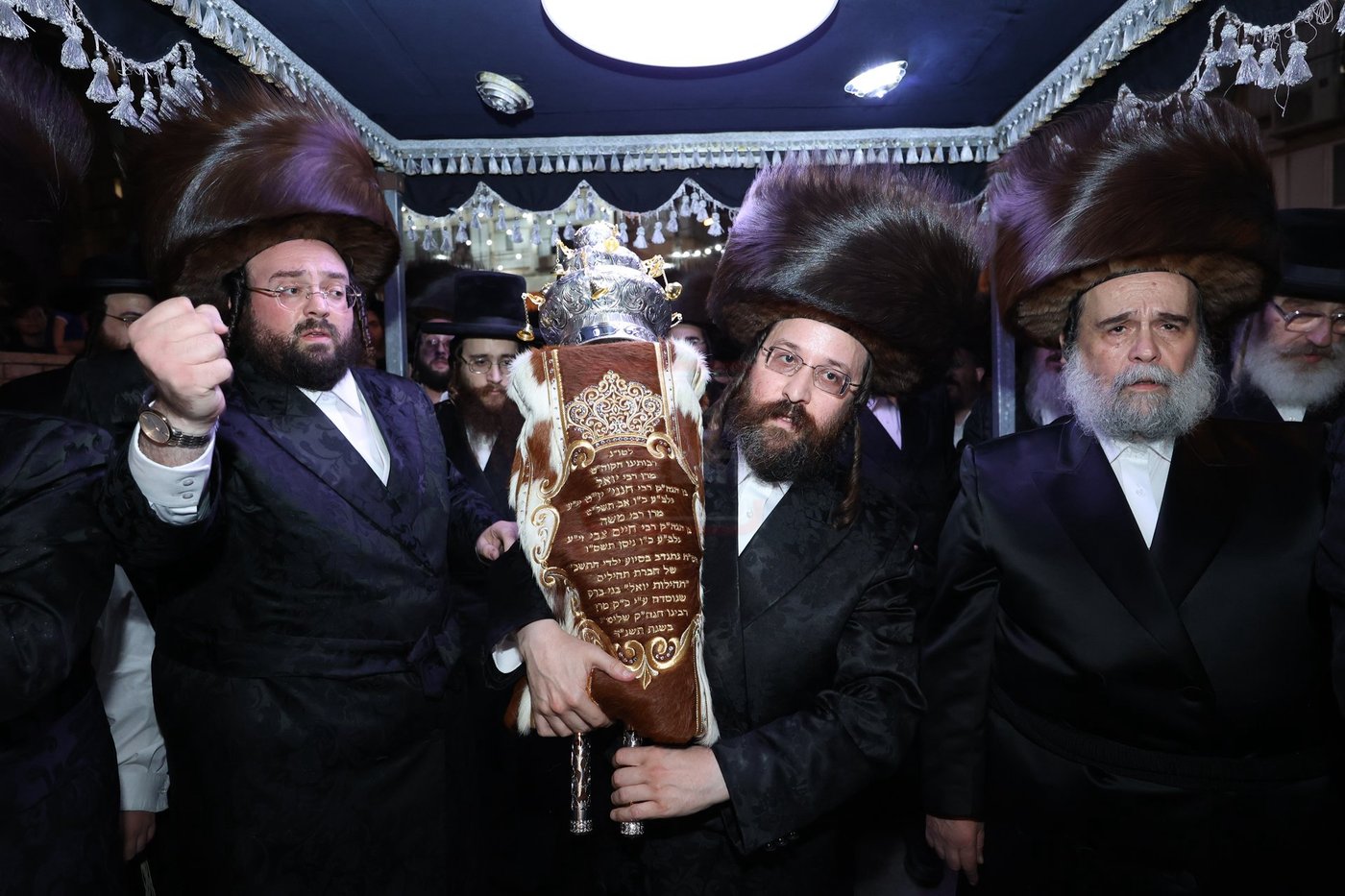 האדמו"ר מסאטמר בביקור בבני ברק