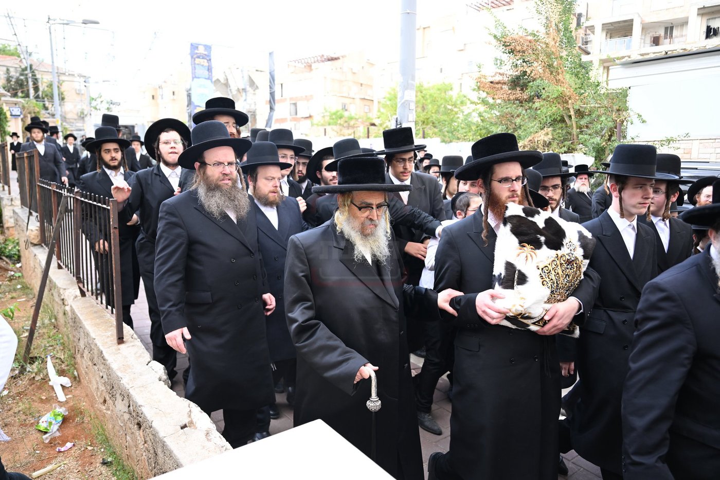 האדמו"ר מסאטמר בביקור בבני ברק