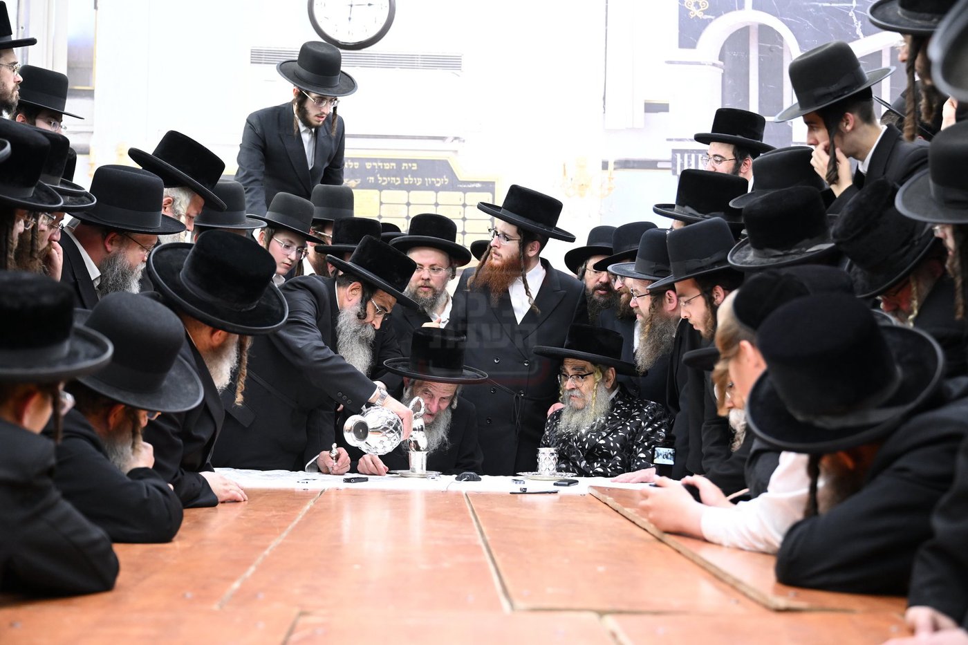 האדמו"ר מסאטמר בביקור אצל רבני ב"ב