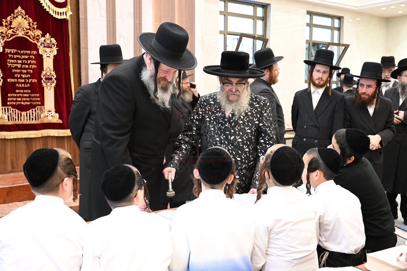 האדמו"ר מסאטמר בביקור בבני ברק