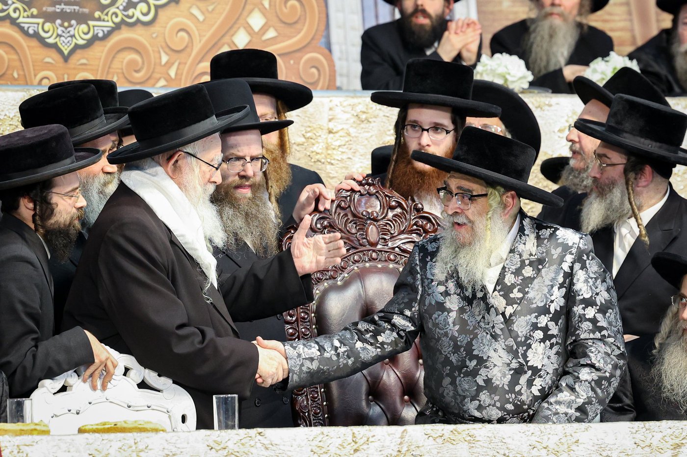 האדמו"ר מסאטמר בביקור בירושלים