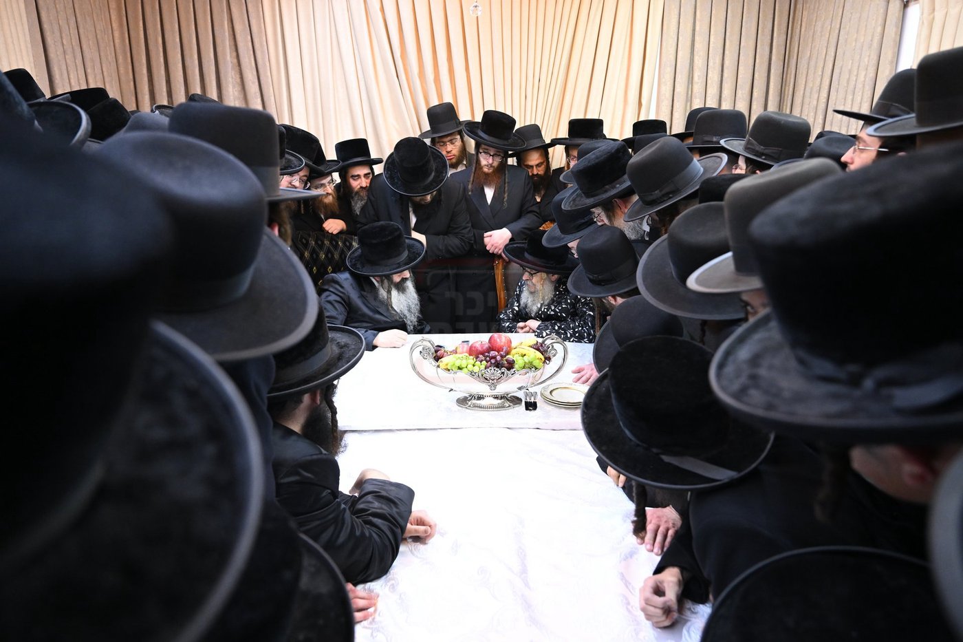 האדמו"ר מסאטמר בביקור אצל רבני ב"ב