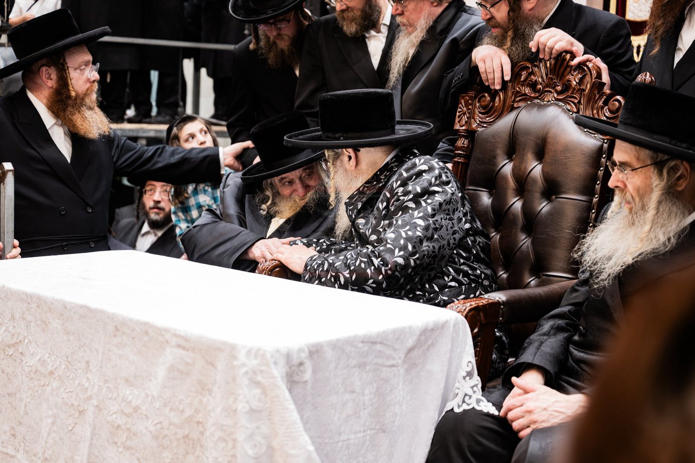 האדמו"ר מסאטמר בביקור בבני ברק