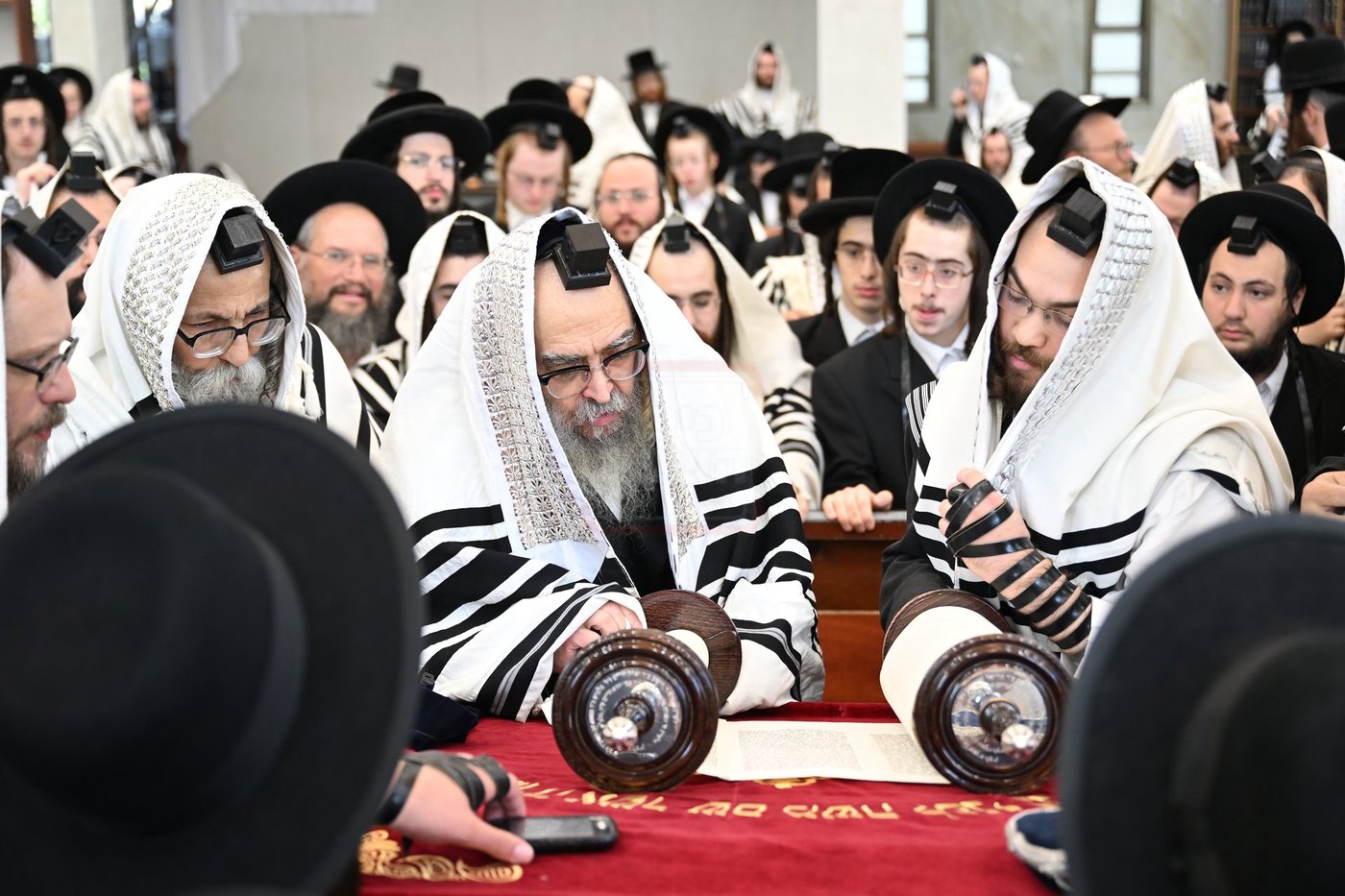 האדמו"ר מסאטמר בביקור בבני ברק