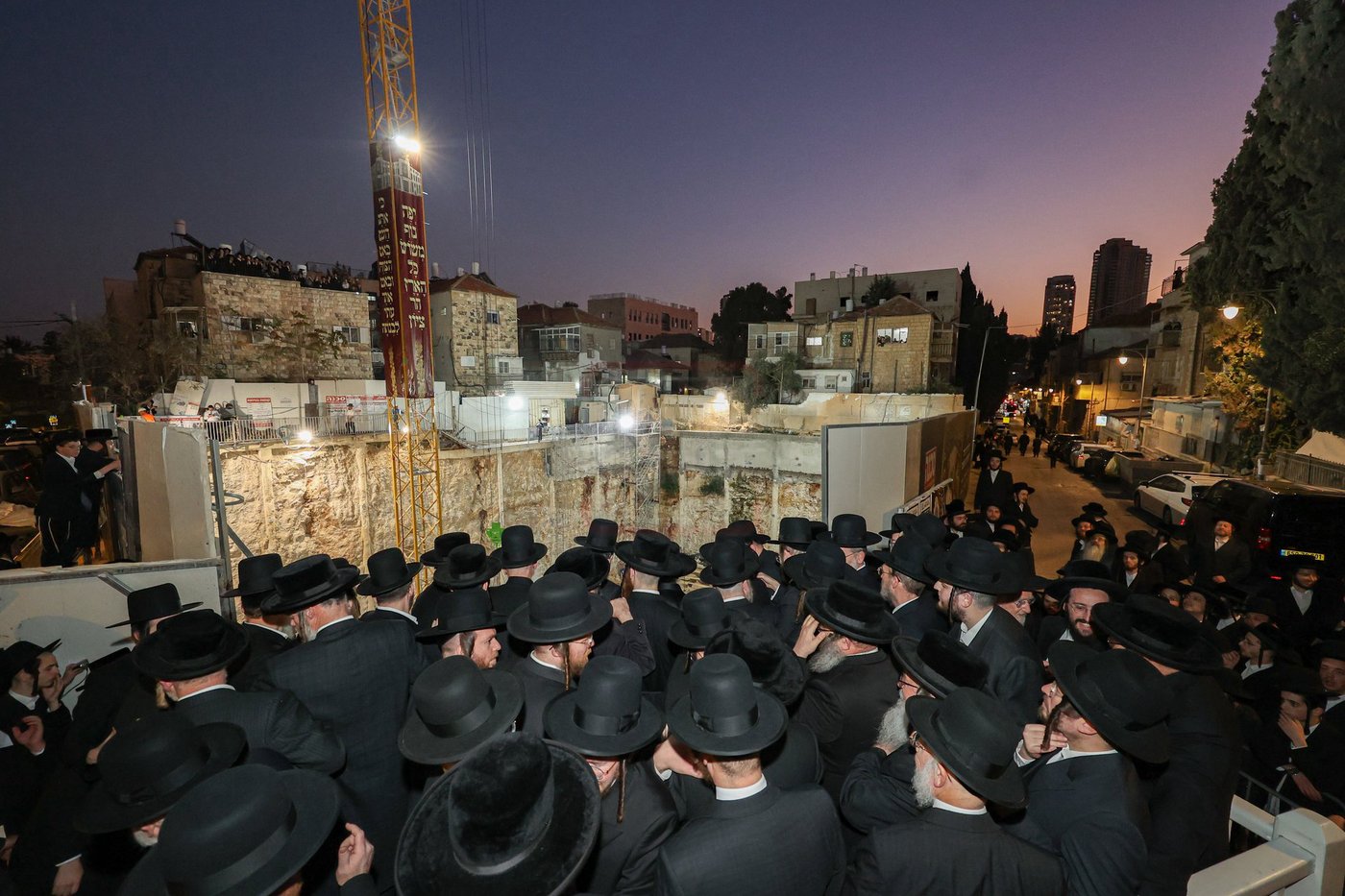 האדמו"ר מסאטמר בביקור בירושלים