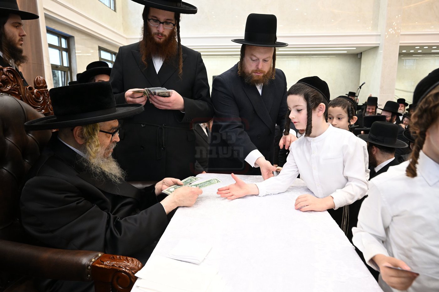 האדמו"ר מסאטמר בביקור בבני ברק