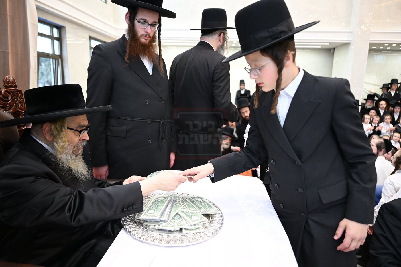 האדמו"ר מסאטמר בביקור בבני ברק