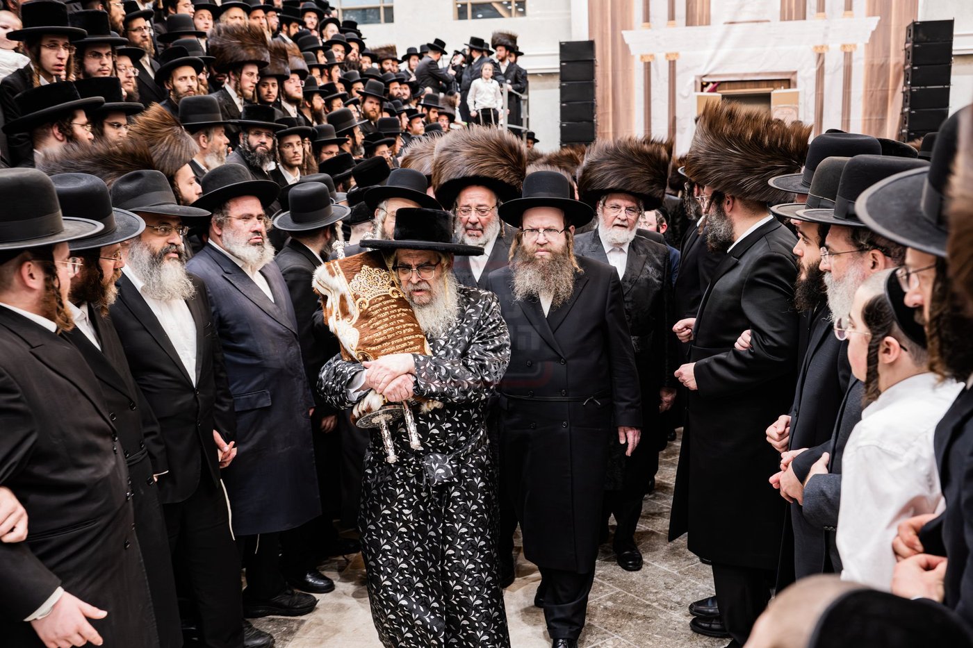 האדמו"ר מסאטמר בביקור בבני ברק