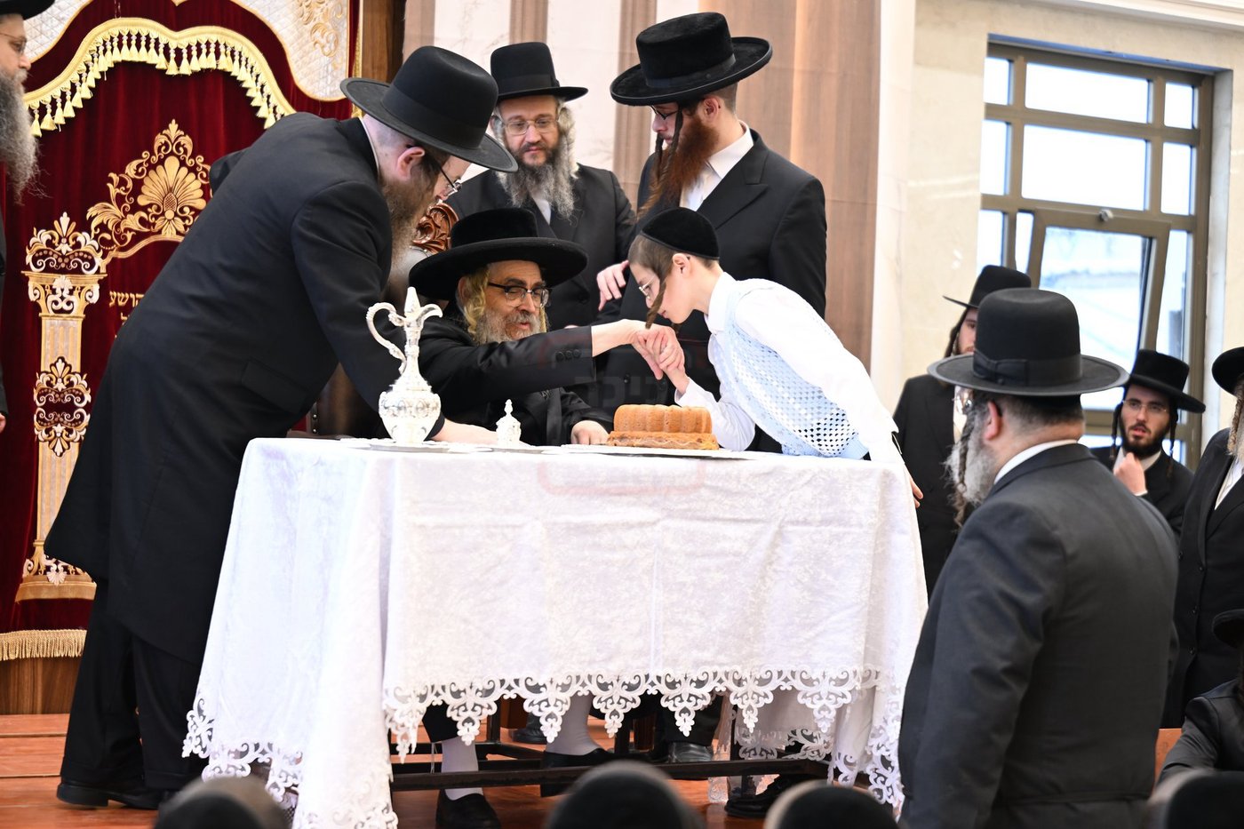 האדמו"ר מסאטמר בביקור בבני ברק