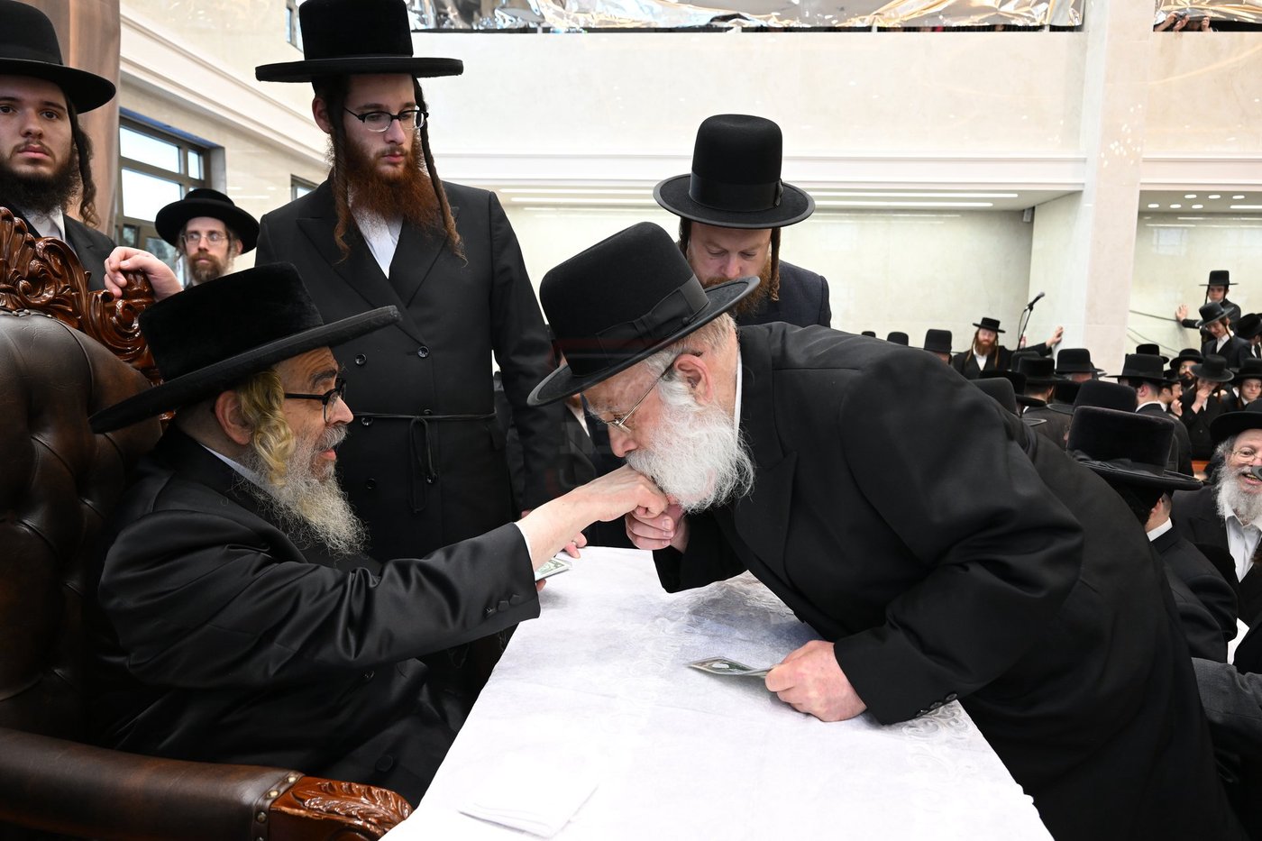 האדמו"ר מסאטמר בביקור בבני ברק