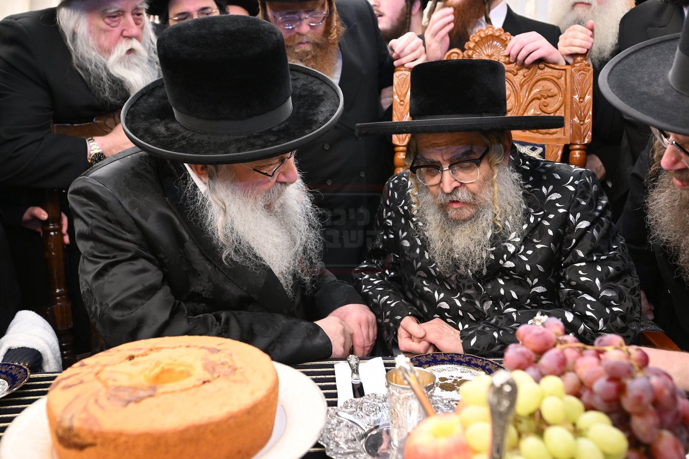 האדמו"ר מסאטמר בביקור אצל רבני ב"ב