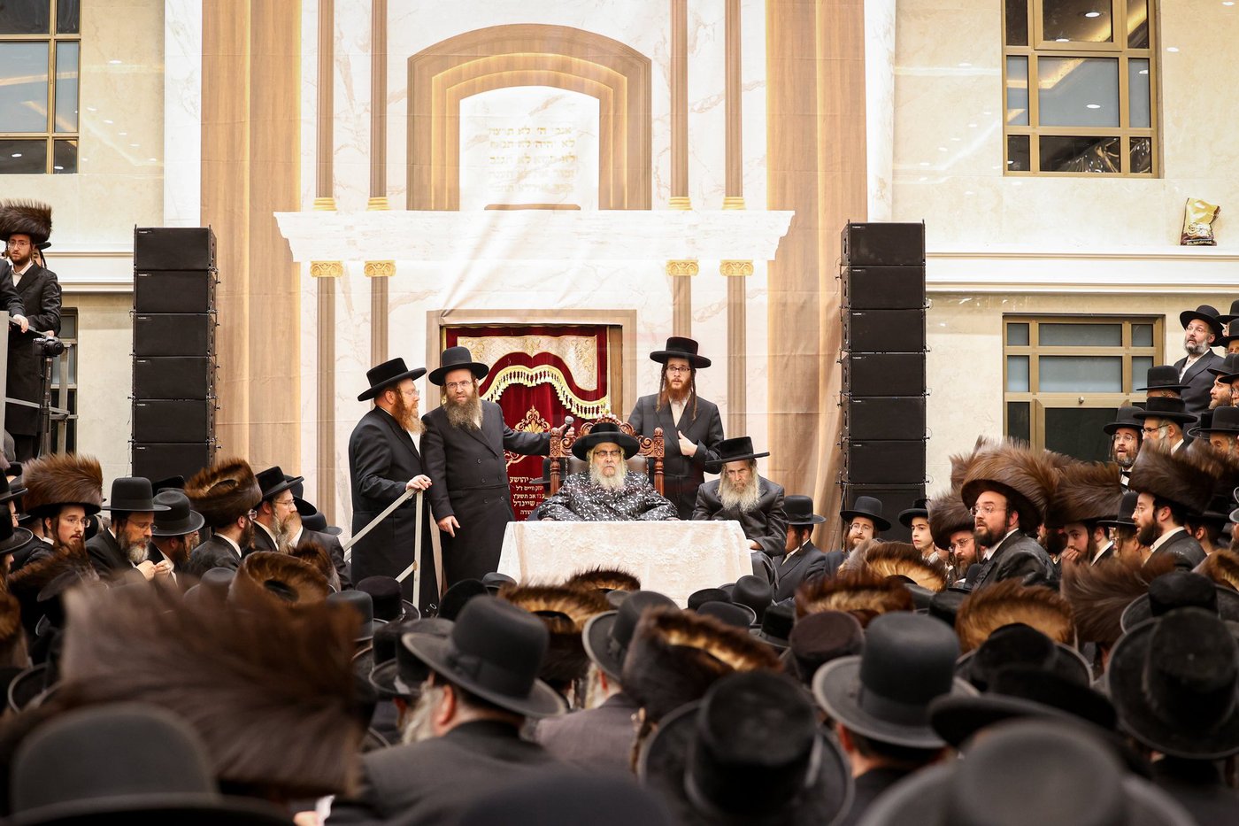 האדמו"ר מסאטמר בביקור בבני ברק