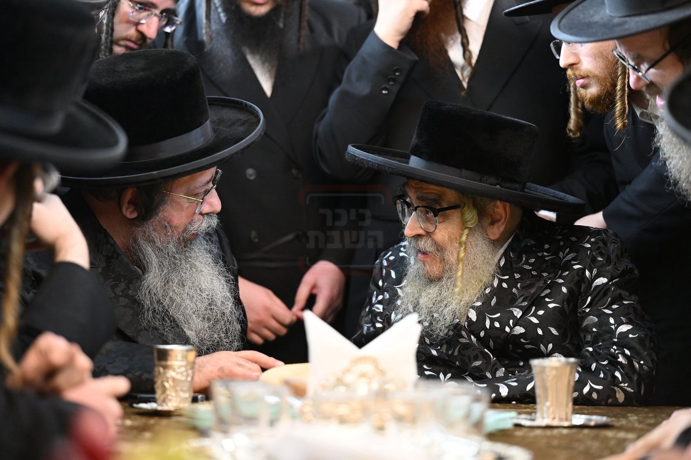 האדמו"ר מסאטמר בביקור אצל רבני ב"ב