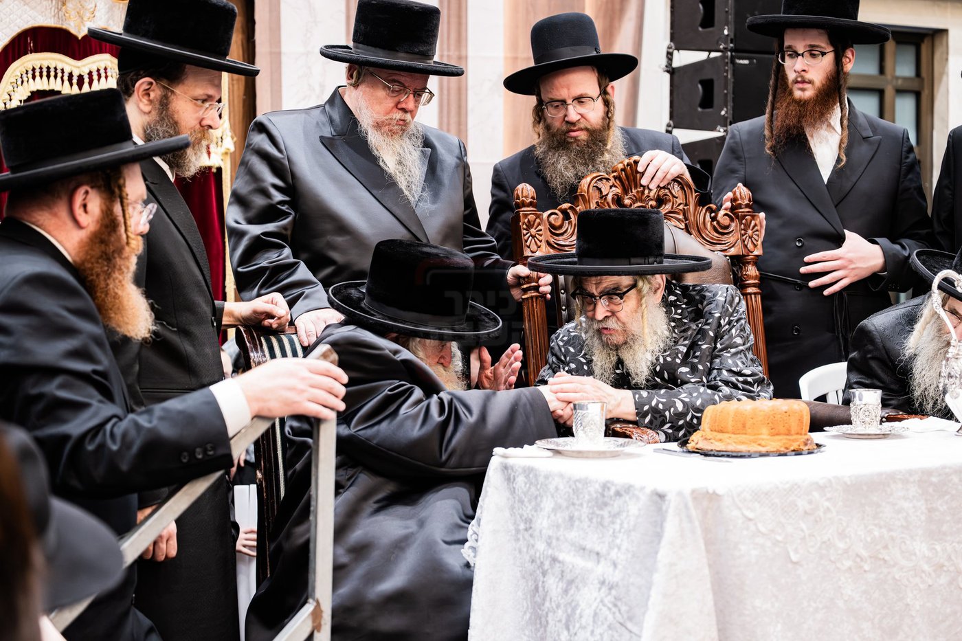 האדמו"ר מסאטמר בביקור בבני ברק