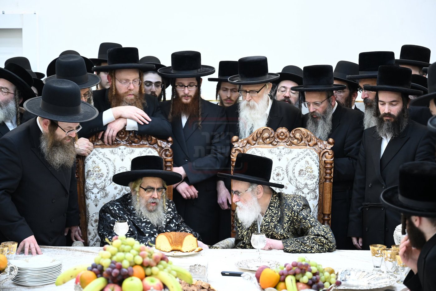 האדמו"ר מסאטמר בביקור אצל רבני ב"ב