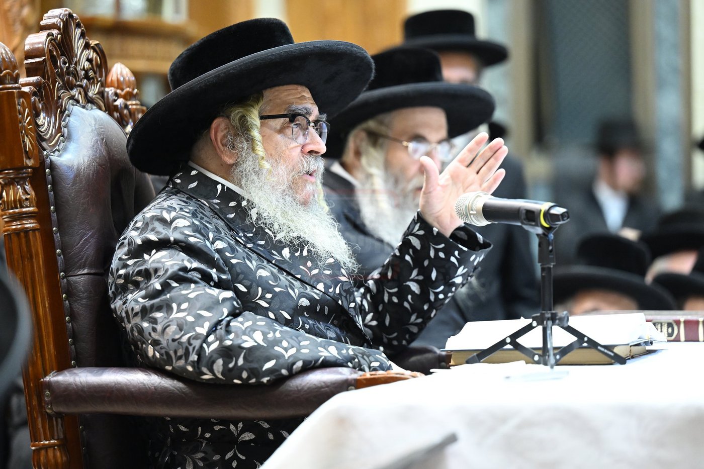 האדמו"ר מסאטמר בביקור בבני ברק