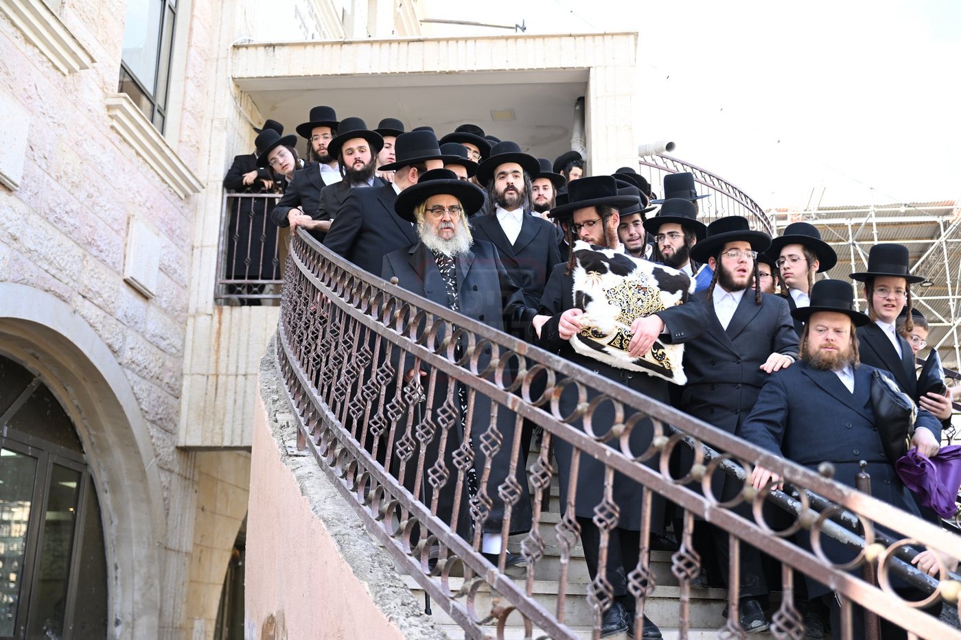 האדמו"ר מסאטמר בביקור בבני ברק