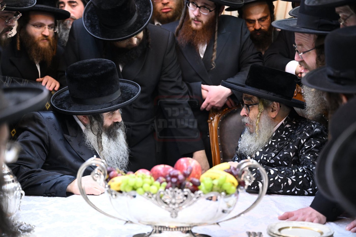 האדמו"ר מסאטמר בביקור אצל רבני ב"ב